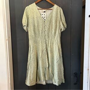 Universal Thread Light Green Mini Dress